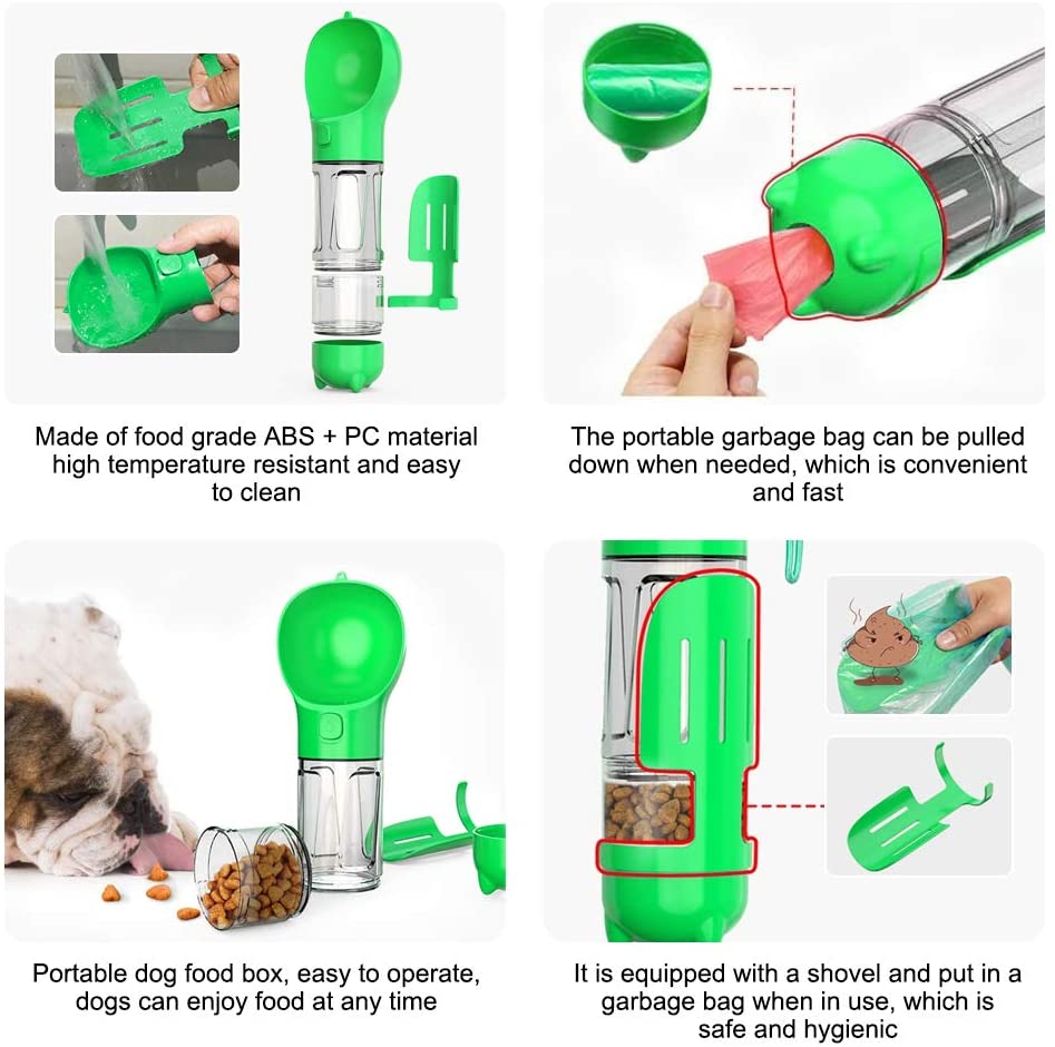 Paws and Claws dog water bottle – product photo 3